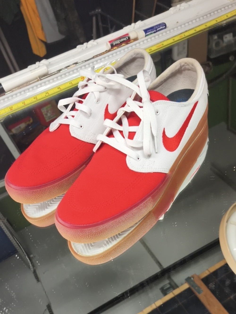 Men's 12 Nike Zoom Stefan Janoski Canvas RM SB shoes. Excellent Condition